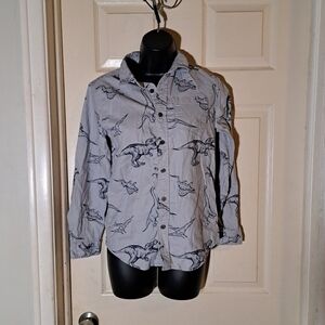 Cat & jack Button Down size large 5/$25
